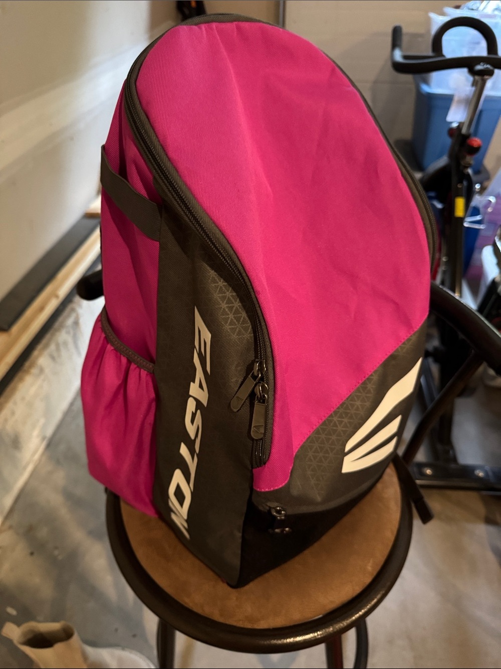 Easton Pink and Black Women's Sports Backpack